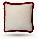 SADU COLLECTION - WHITE SADU PILLOW COVER