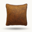 GOLDEN HOUR COLLECTION - CHOCOLATE MARBLE PILLOW COVER