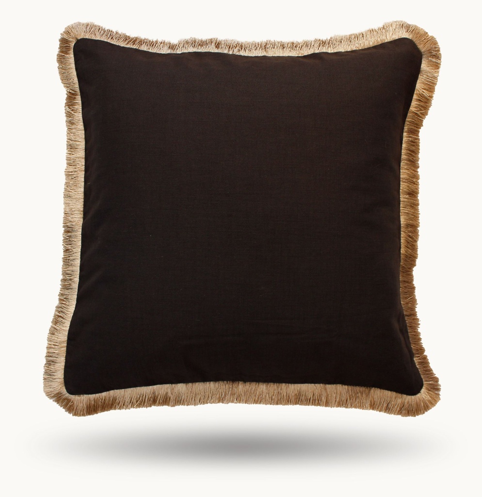 SADU COLLECTION - BLACK SADU PILLOW COVER